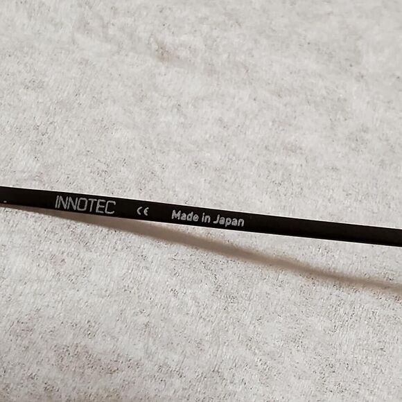 Mens Innotec Lightweight Rectangle Glasses Frames Never Worn Made In Japan - Picture 10 of 10